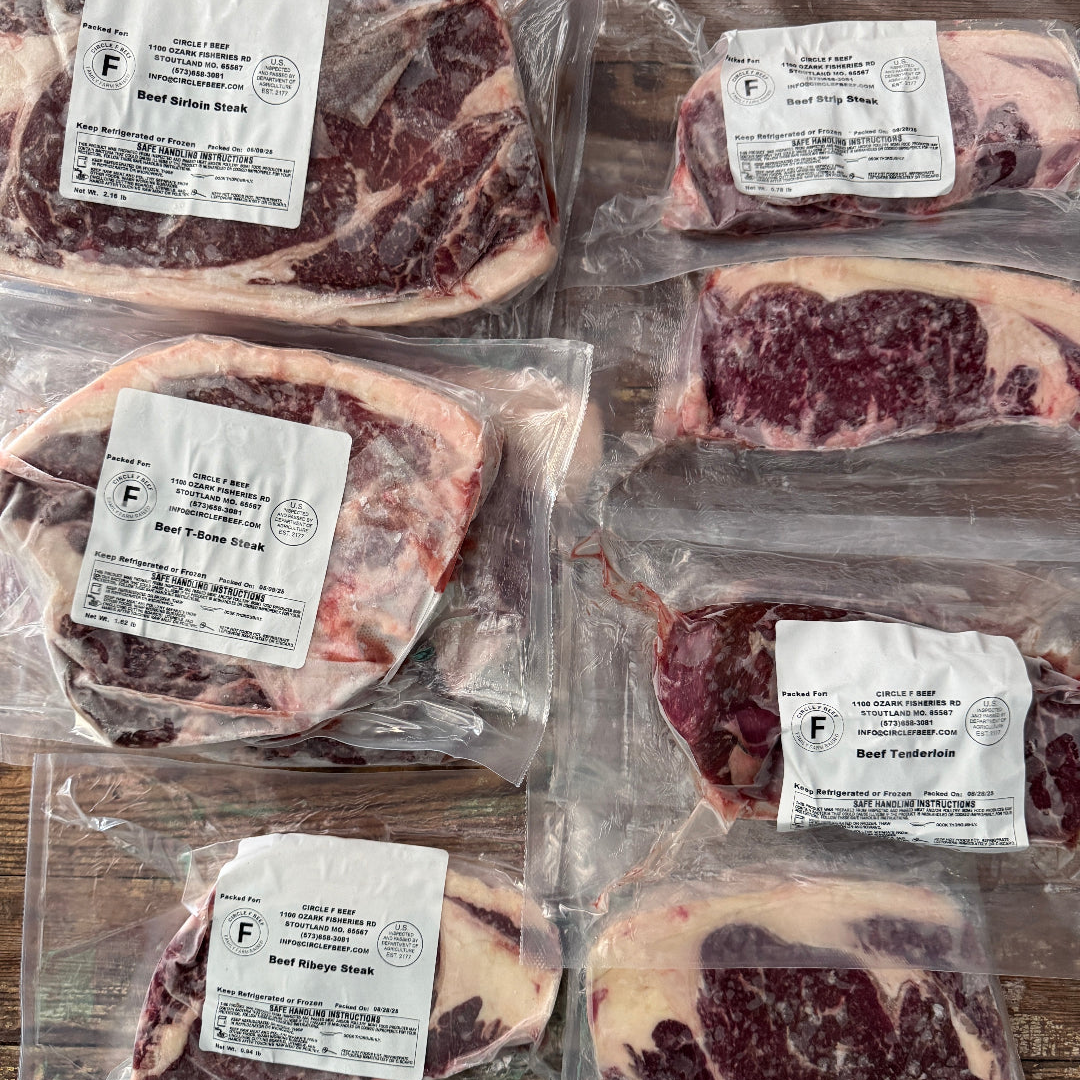 Circle F Beef Premium Steak Box