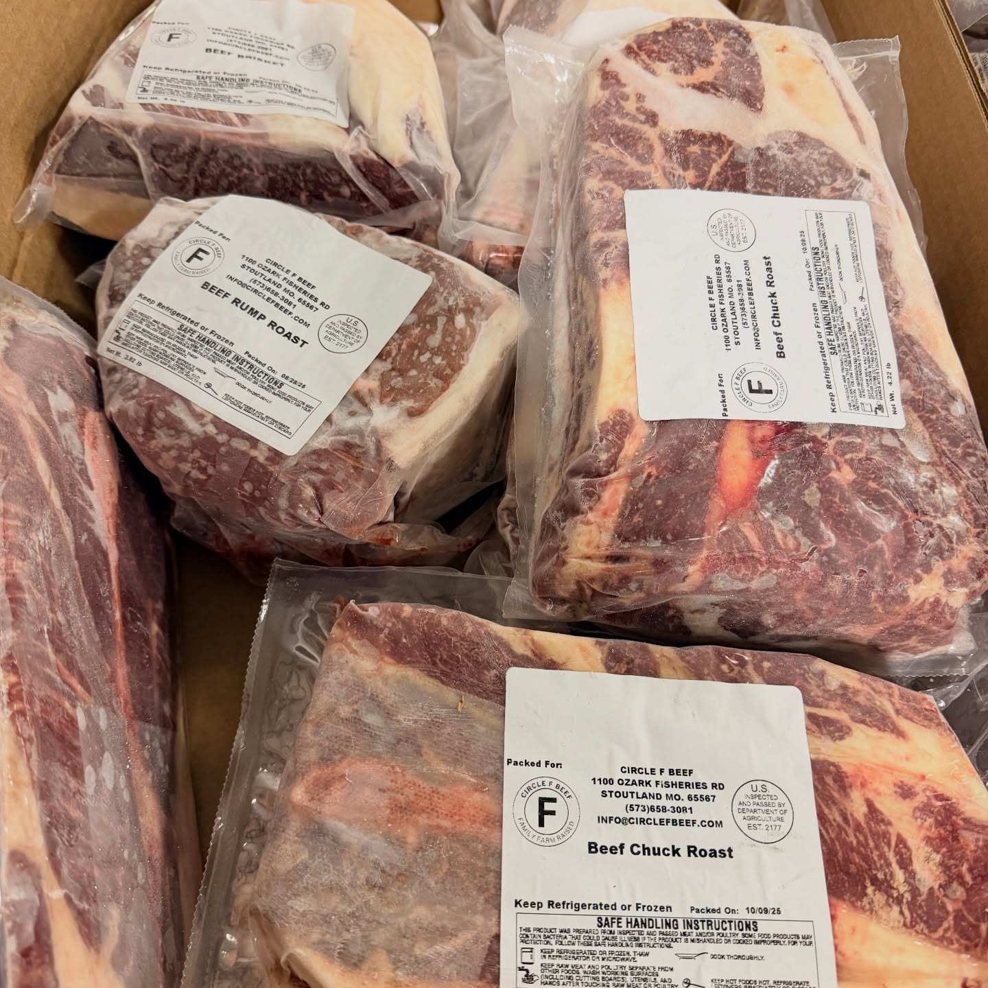 その他 BEEF Circle F Beef | Standard 1/8th Beef Share