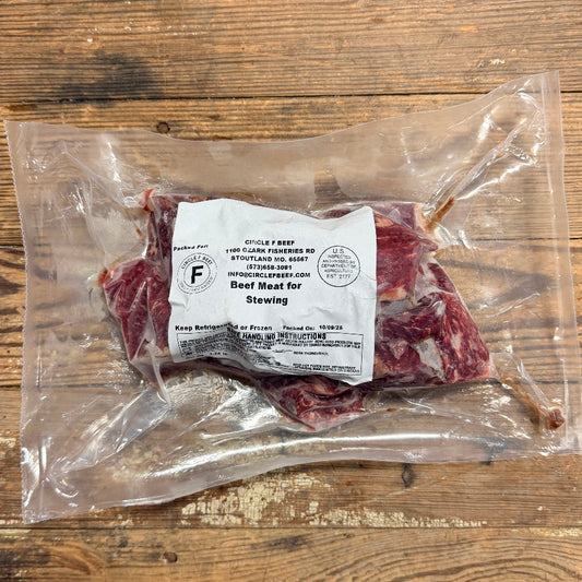 Circle F Beef Black Angus Stew Meat