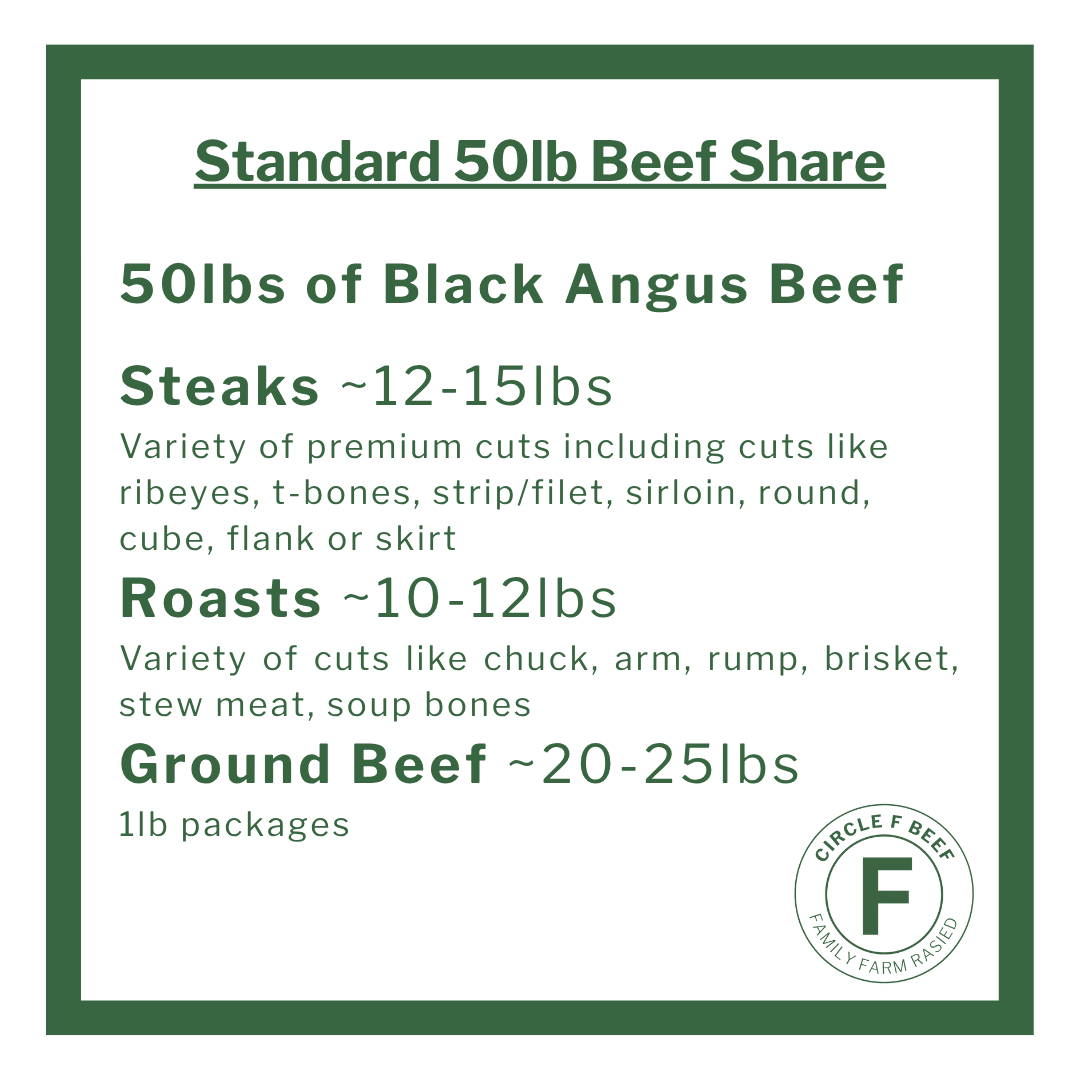 Circle F Black Angus Beef | beef share