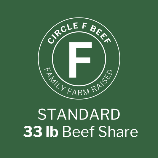Circle F Beef standard 33lb beef shares
