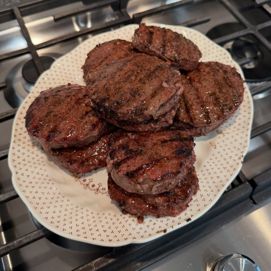 Circle F Beef Patties Black angus beef patties
