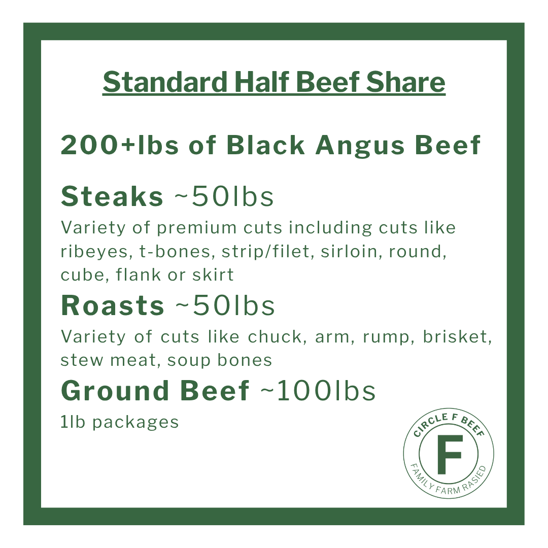 Circle F Black Angus Beef | beef share