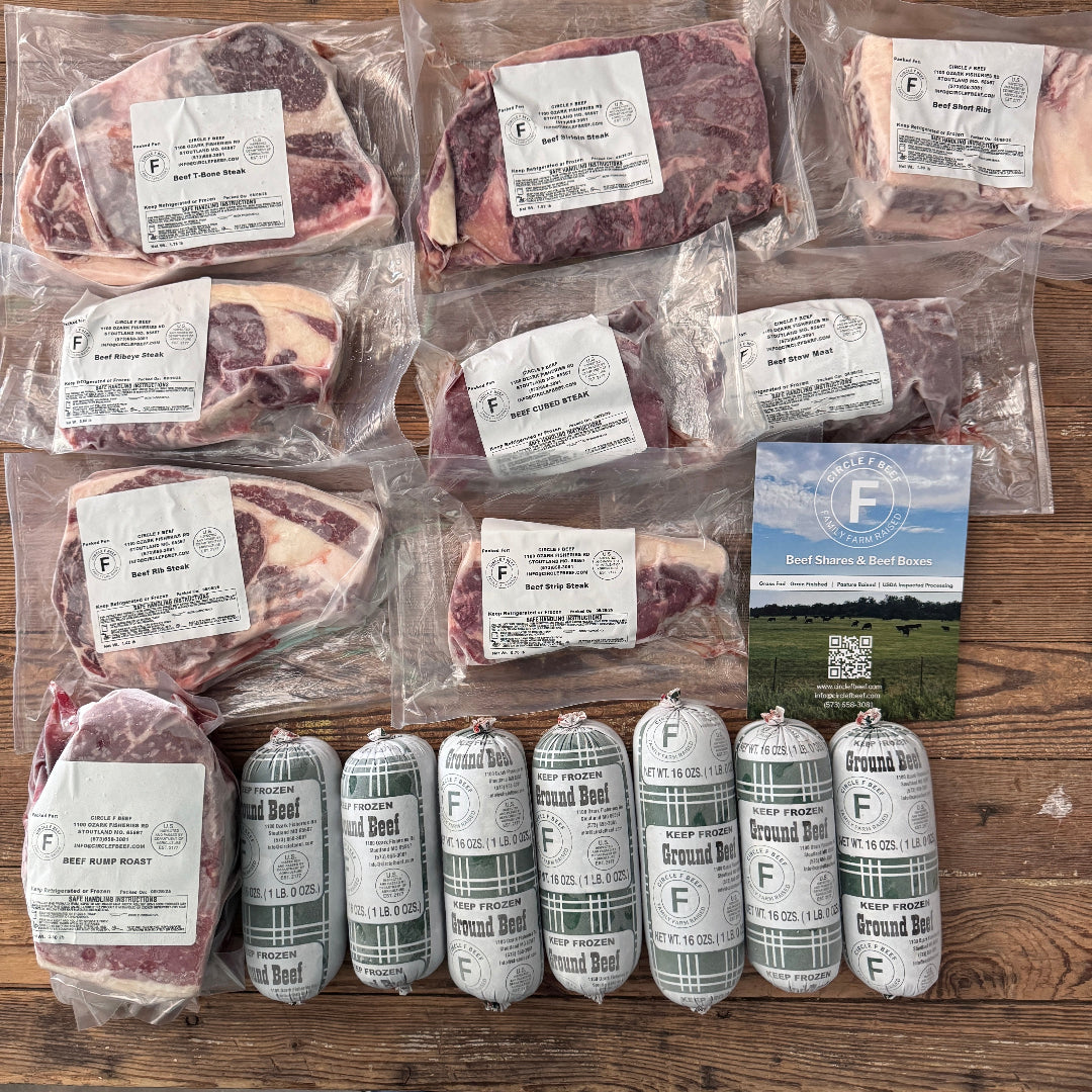 Circle F Beef | Black Angus Beef Sampler Beef Box